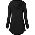 Women's Long Sleeve Hooded Tunic Tops by DailySale