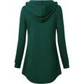 Women's Long Sleeve Hooded Tunic Tops by DailySale