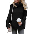 Women's Long Sleeve Knit Pullover Chunky Turtleneck Sweater Top by DailySale