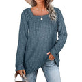 Women's Long Sleeve V Neck Sweater Tops by DailySale