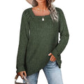 Women's Long Sleeve V Neck Sweater Tops by DailySale