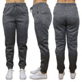 Women's Loose-Fit Marled Fleece Jogger Sweatpants With Zipper Pockets by DailySale