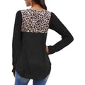 Womens Loose Tops Long Sleeve Tunic Color Block Casual Shirts by DailySale