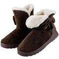 Womens Mid-Calf Winter Shoes with Anti Slip Rubber Base Bowknot by DailySale