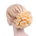 Women's Milk Silk Flower Turban by DailySale