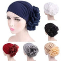 Women's Milk Silk Flower Turban by DailySale