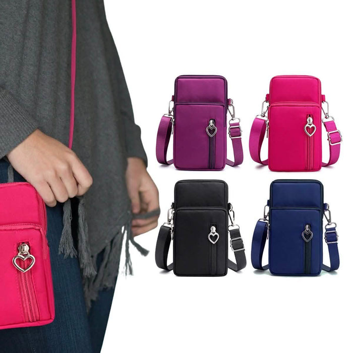Women's Mini Cross-Body Shoulder Strap Cell Phone Wallet Pouch Bag Purse by DailySale