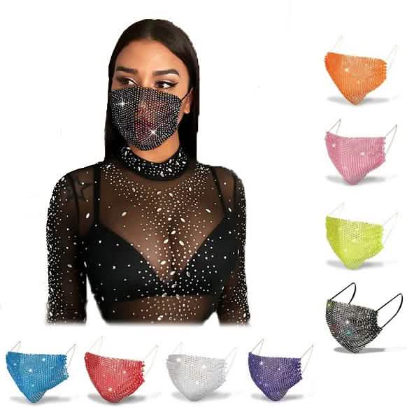 Women's Net Sun Diamond Mask by DailySale