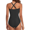 Women's One Piece High Waist Swimwear Tummy Control Cutout by DailySale
