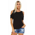 Women's Open-Shoulder Short Sleeve Top - Assorted Sizes by DailySale