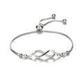 Women's Openwork Cubic Zirconia Bracelet by DailySale