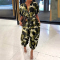 Women's Ordinary Deep V Jumpsuit by DailySale