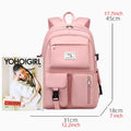 Women's Oxford Fabric Adjustable Large Capacity Backpack by DailySale