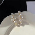 Women's Pearl Alloy Stud Earrings by DailySale