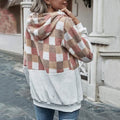 Women's Plaid Casual Daily Sports Other Prints Streetwear Hoodies by DailySale