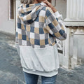 Women's Plaid Casual Daily Sports Other Prints Streetwear Hoodies by DailySale