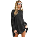 Women's Plain Oversized Loose Fitting Tunic Top by DailySale