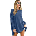 Women's Plain Oversized Loose Fitting Tunic Top by DailySale