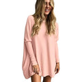 Women's Plain Oversized Loose Fitting Tunic Top by DailySale
