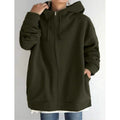 Women's Plus Size Jacket Zipper Pocket Solid Formal Long Sleeve by DailySale