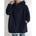 Women's Plus Size Jacket Zipper Pocket Solid Formal Long Sleeve by DailySale