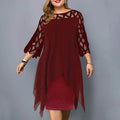 Women's Plus Size Solid Color Sheath Dress by DailySale