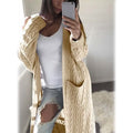 Women's Pocket Knitted Cardigan Sweater by DailySale