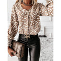 Women's Polka Dot Long Sleeve Casual Shirt by DailySale