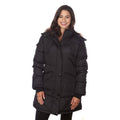 Women's Puffy Coat with Large Pockets and Faux Fur Hood by DailySale