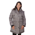 Women's Puffy Coat with Large Pockets and Faux Fur Hood by DailySale