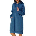 Womens Pullover Hoodie Dress by DailySale