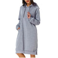 Womens Pullover Hoodie Dress by DailySale