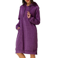 Womens Pullover Hoodie Dress by DailySale