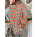 Women's Pullover Jumper Cable Knit Tunic Knitted Print Crew Neck by DailySale