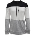 Women's Pullover Long Sleeve Fall Hoodies Color Block Tunics Loose Casual Sweatshirts by DailySale