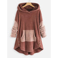Women's Pullover Solid Colored Hoodie by DailySale