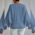 Women's Pullover Sweater Jumper Ribbed Knit Oversized Crew Neck by DailySale