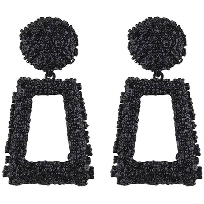 Women's Rectangular Geometric Drop Earrings by DailySale