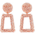 Women's Rectangular Geometric Drop Earrings by DailySale