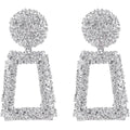 Women's Rectangular Geometric Drop Earrings by DailySale