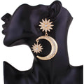 Women's Rhinestone Punk Earrings by DailySale
