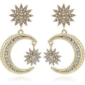 Women's Rhinestone Punk Earrings by DailySale