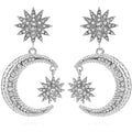 Women's Rhinestone Punk Earrings by DailySale