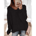 Women's Ribbed Knit Long Sleeve Lightweight Tunic Top by DailySale