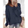 Women's Ribbed Knit Long Sleeve Lightweight Tunic Top by DailySale