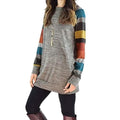 Women's Ribbed Knit Long Sleeve Lightweight Tunic Top by DailySale