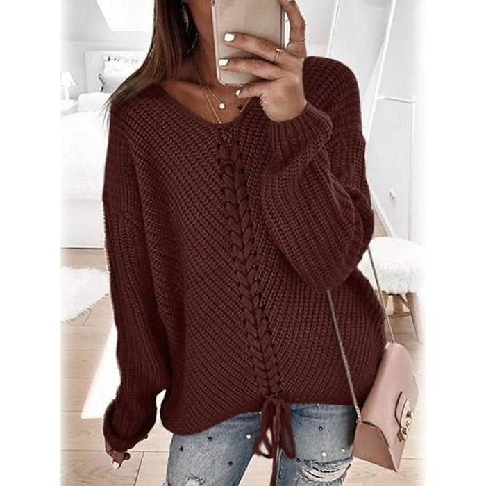Women's Ribbed Knit Long Sleeve Lightweight Tunic Top by DailySale