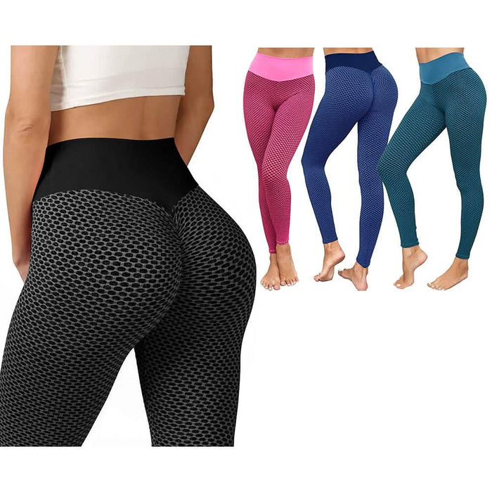 Women's Ruched High-Waist Butt Lifting Leggings by DailySale