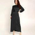 Women's Satin Swing Maxi Dress by DailySale
