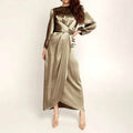 Women's Satin Swing Maxi Dress by DailySale